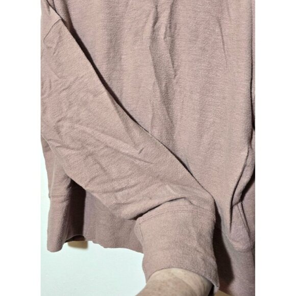 Fabletics Womens sz XL brown long sleeve knitted top mock neck active - Picture 7 of 10